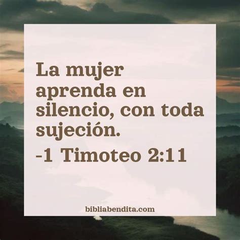 1 Timoteo 2:11.
